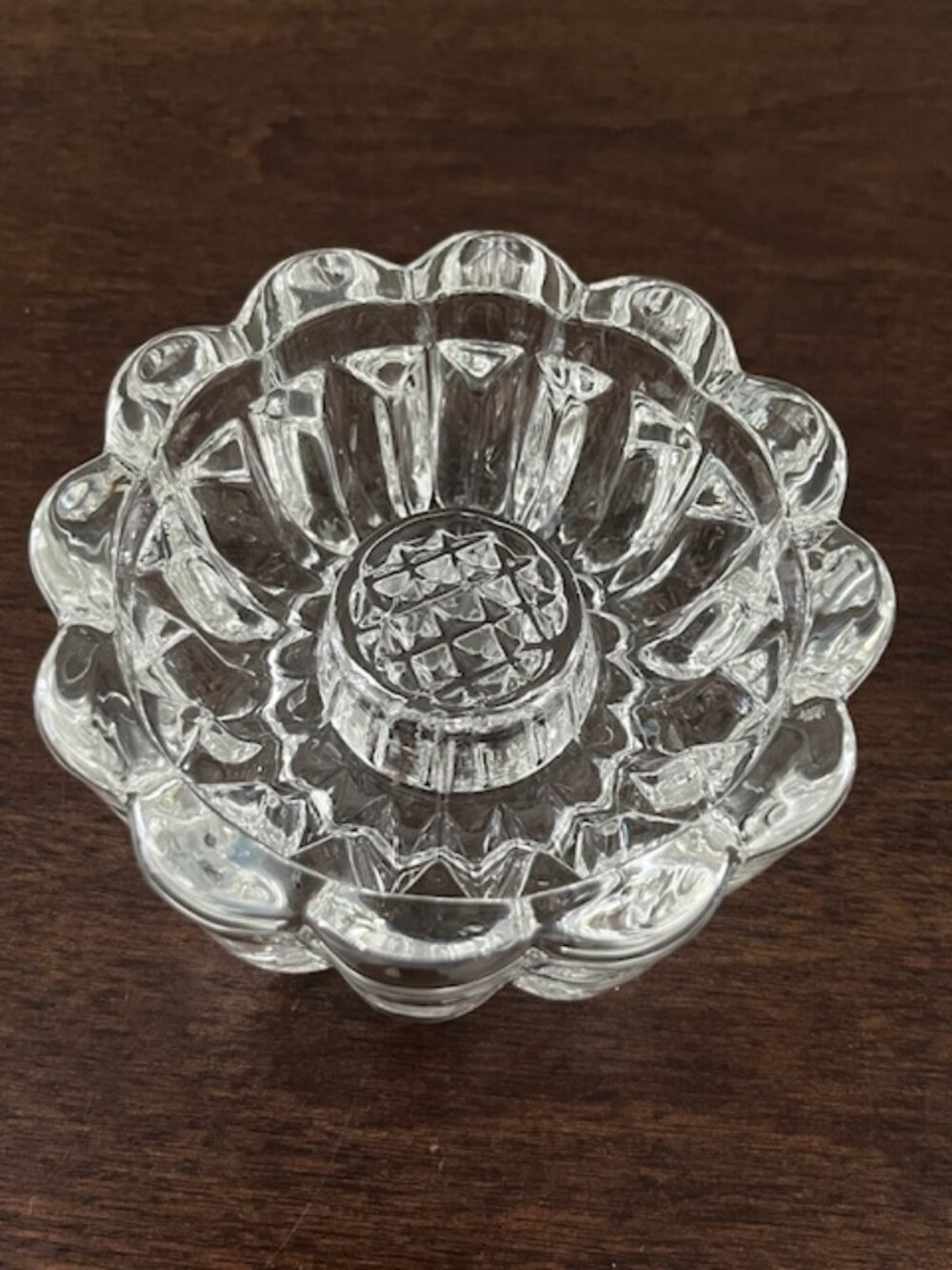Clear Glass Taper Candle Holders - Set of 2 - Picture 5 of 6